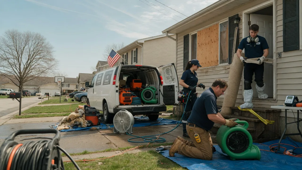 Water Damage Restoration in South Bend, NE near me